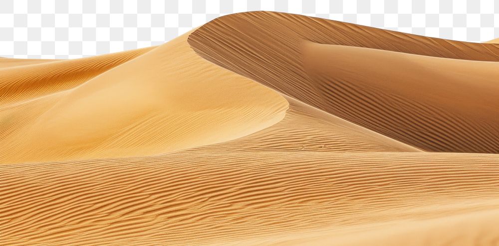 PNG  Empty scene of desert nature dune sand.