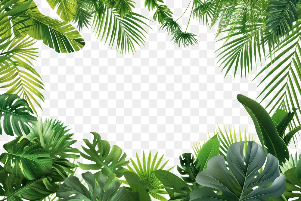 PNG  Tropical plants backgrounds vegetation outdoors.