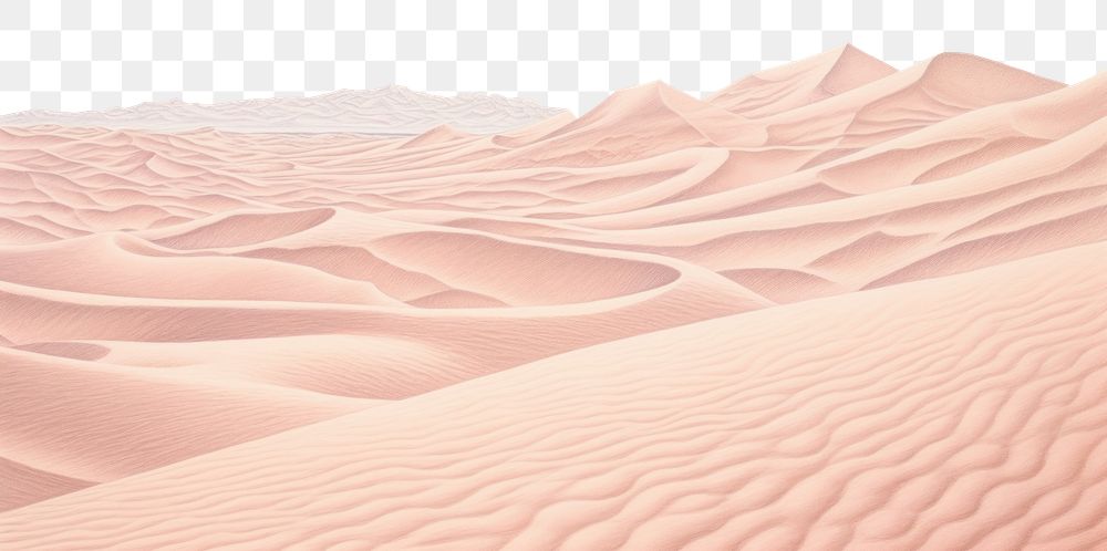 PNG Desert backgrounds outdoors horizon. AI generated Image by rawpixel.