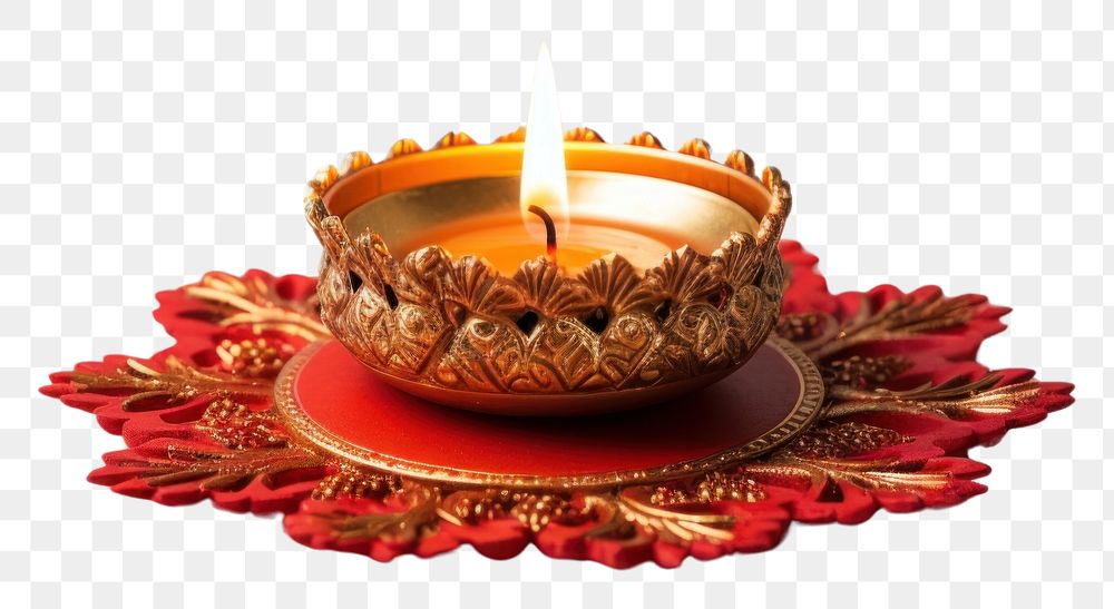 PNG  Indian rangoli candle illuminated celebration anniversary.