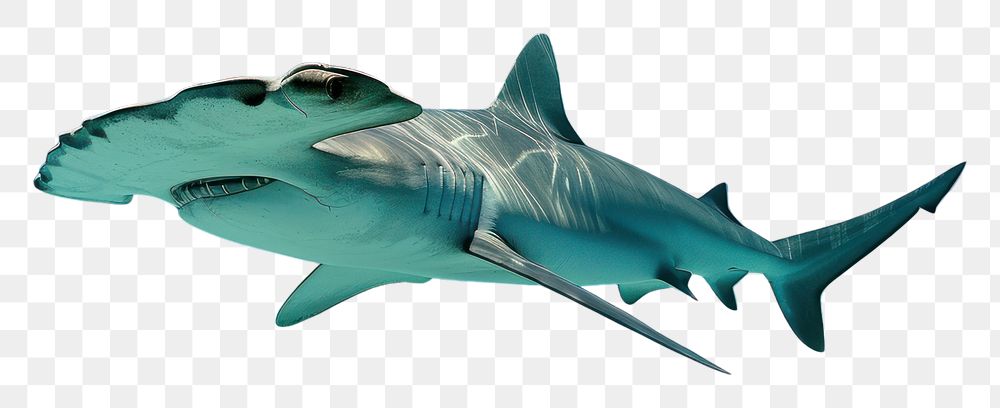 PNG Underwater photo of hammerhead shark animal outdoors nature.