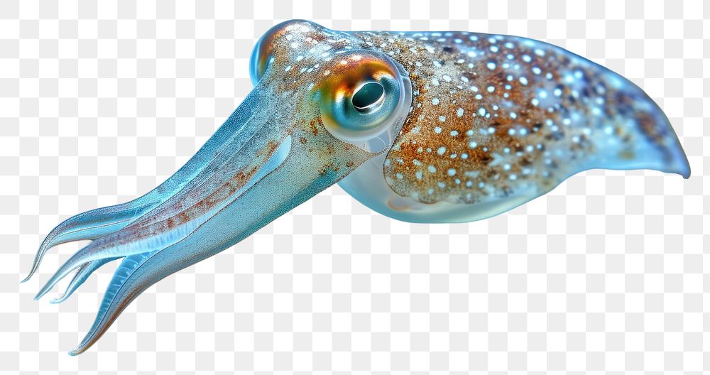 PNG Underwater photo of squid animal marine invertebrate.