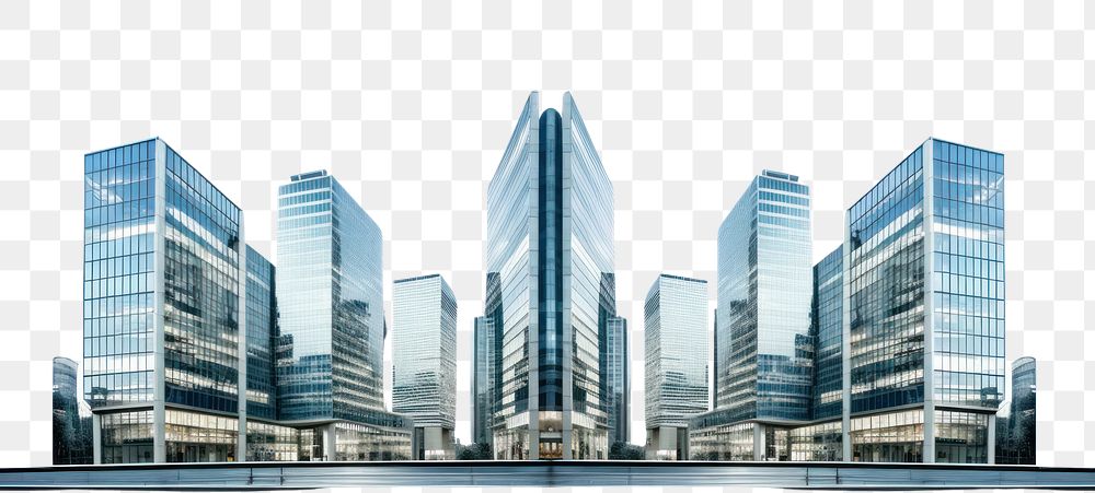 PNG  Architecture building metropolis skyscraper.