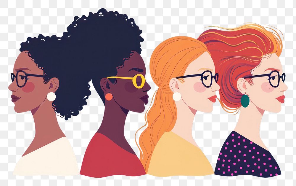 PNG Feminism glasses drawing adult.