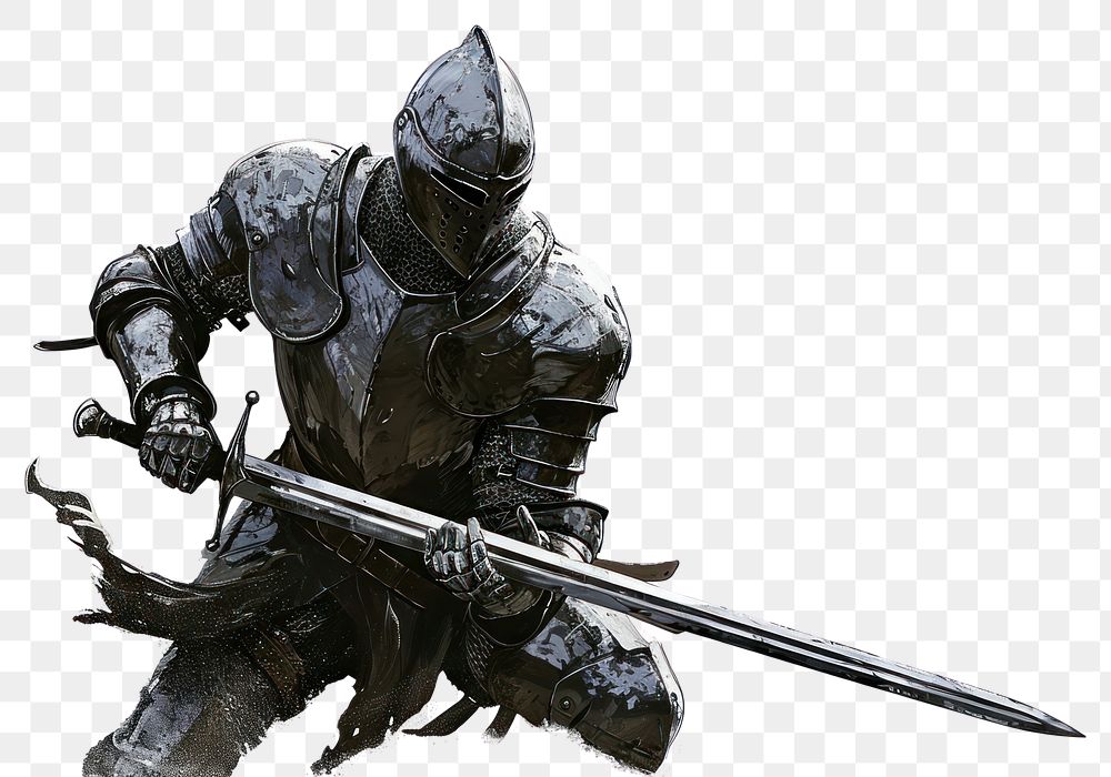 PNG Knight weapon helmet knight.