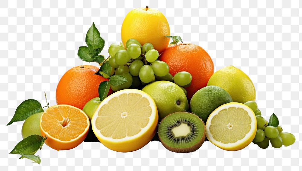 PNG Healthy food grapefruit lemon.