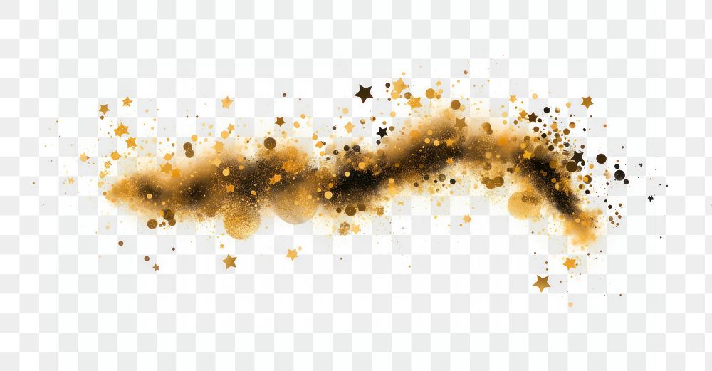 PNG Ink gold stars backgrounds white background splattered. AI generated Image by rawpixel.
