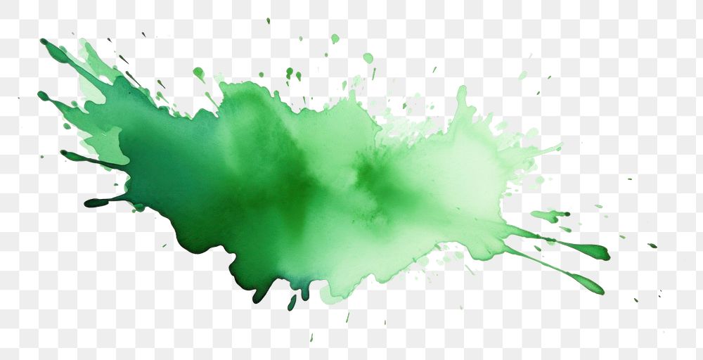 PNG Green paint splash backgrounds splattered copy space. AI generated Image by rawpixel.
