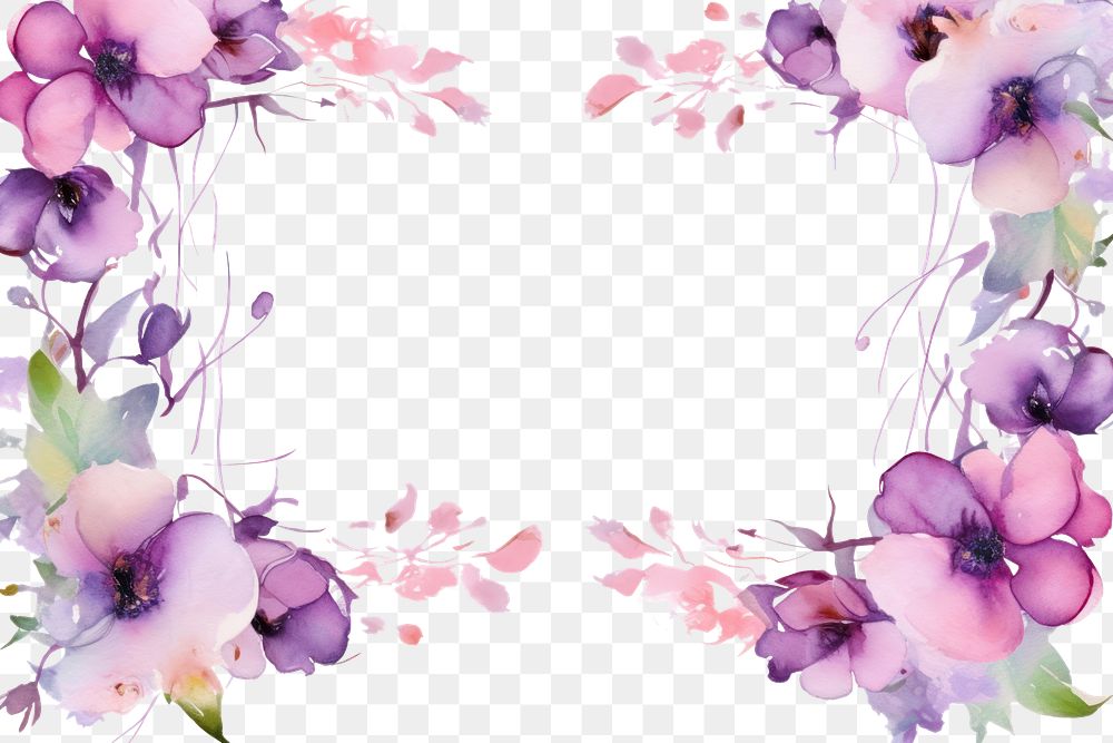 PNG Purple flower pattern petal plant.