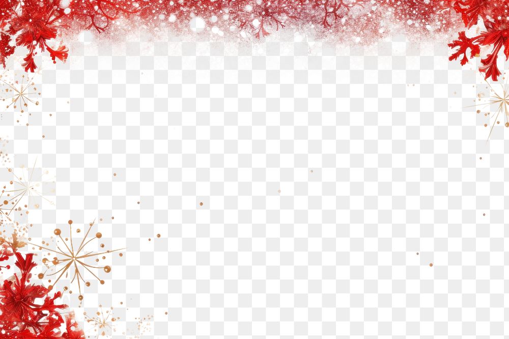 PNG Christmas theme border backgrounds pattern white. AI generated Image by rawpixel.