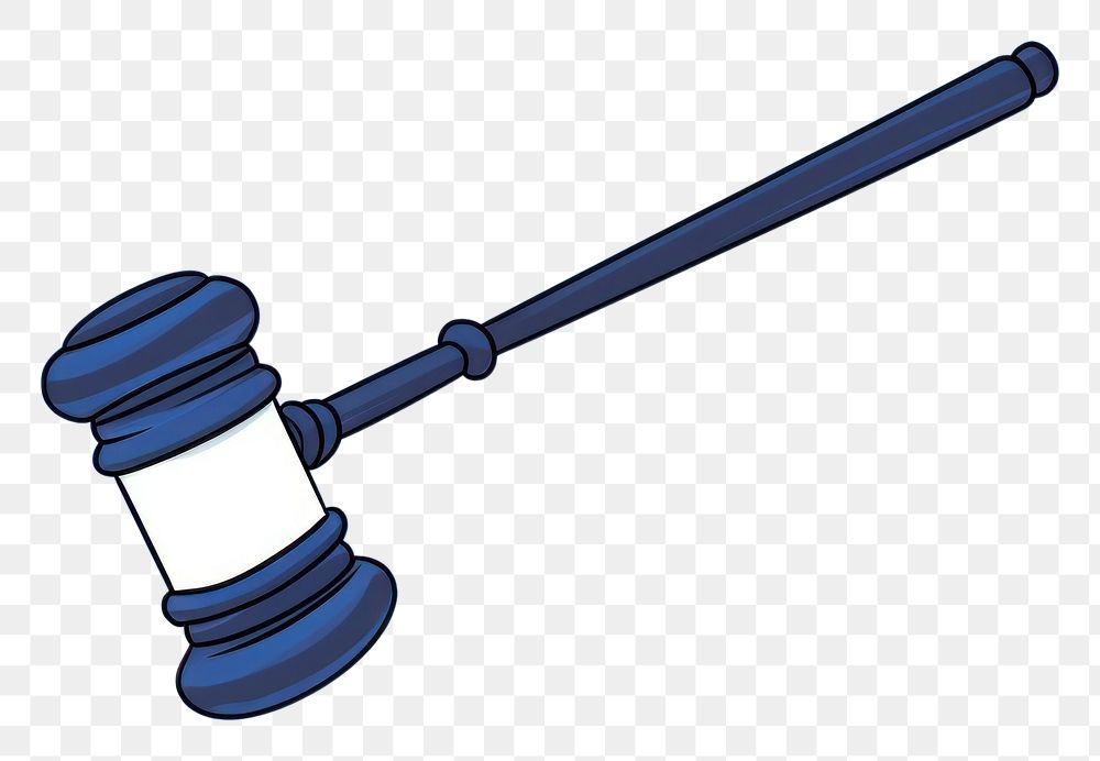 PNG Gavel cartoon line device. AI generated Image by rawpixel.