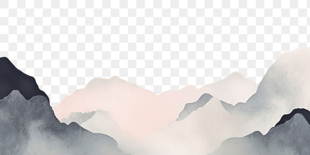 PNG Mountain scenery landscape backgrounds outdoors. AI generated Image by rawpixel.
