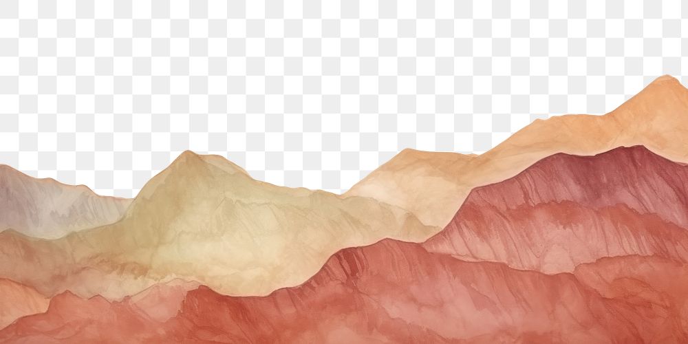 PNG Danxia Landform of China scenery landscape texture nature. AI generated Image by rawpixel.