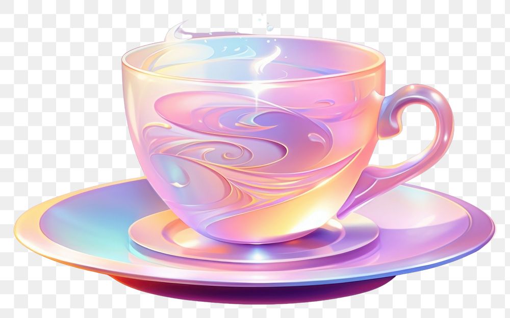PNG Coffee cup saucer drink mug.