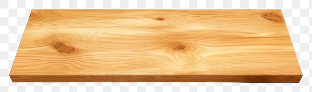 PNG Wood table perspective view wooden desk surface white background floorboard simplicity.