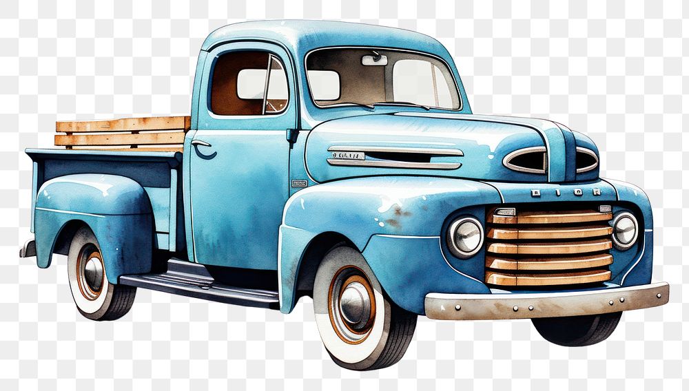 PNG Pickup truck vehicle car white background