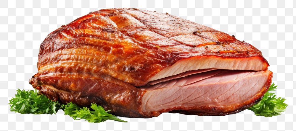 PNG Honey Baked Ham meat food beef.