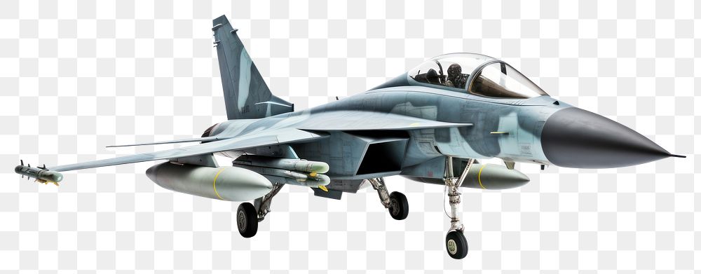 PNG  Military jet fighter aircraft airplane vehicle. AI generated Image by rawpixel.