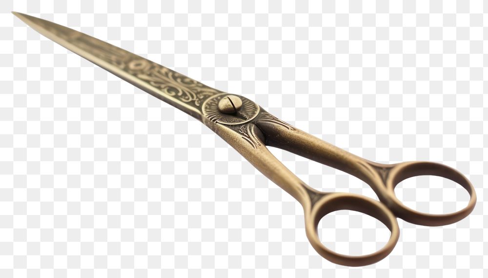 PNG  Old vintage tailor or seamstress scissors white background weaponry dagger. AI generated Image by rawpixel.