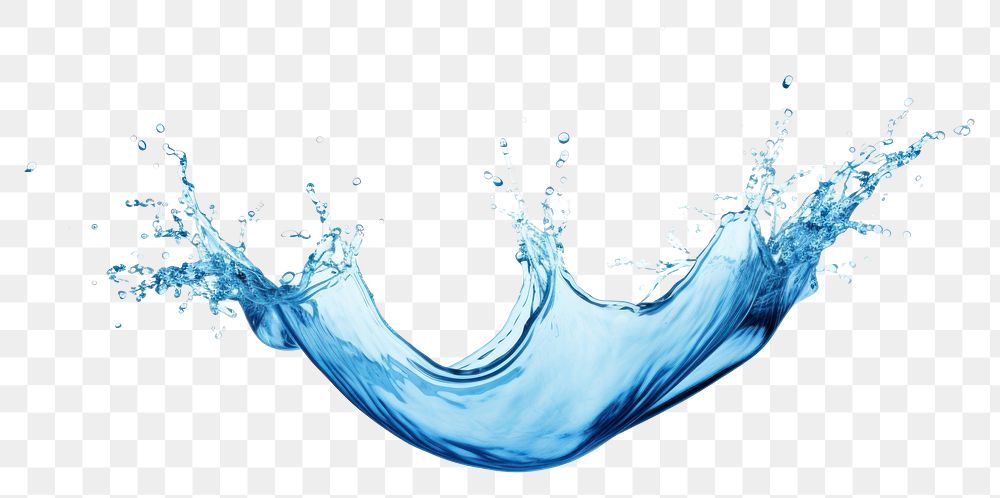 PNG Water splash isolated backgrounds white background refreshment.