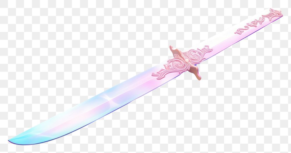PNG A samurai sword weapon dagger blade.