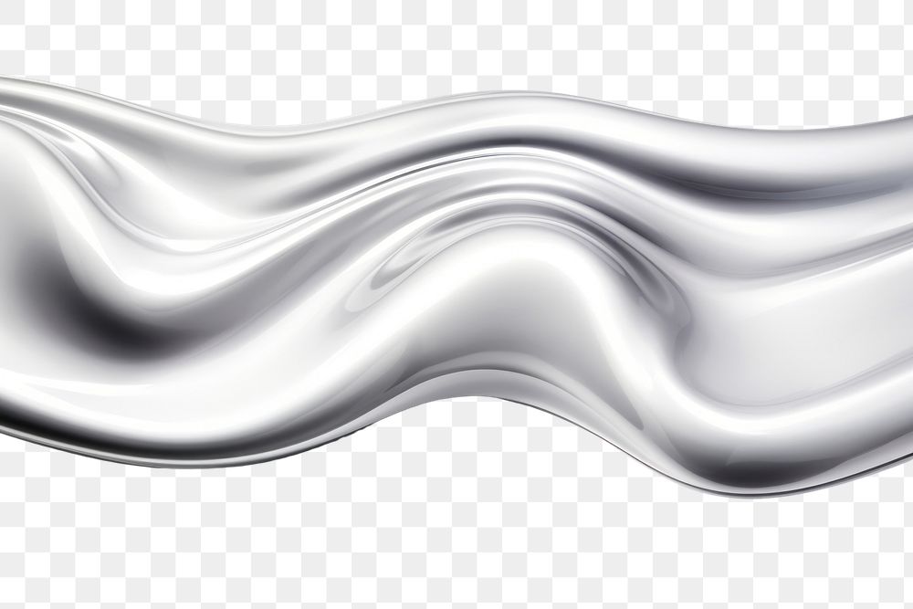 PNG Silver liquid shape white backgrounds.