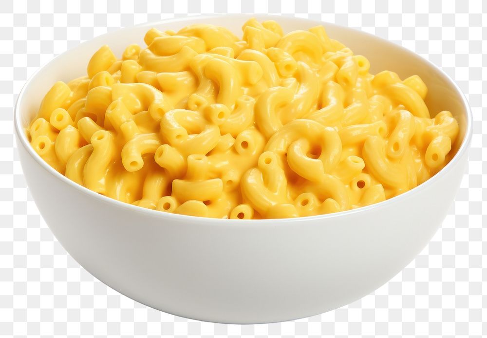 PNG Mac and cheese pasta food white background