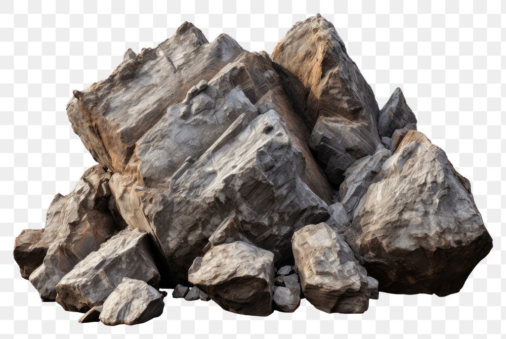 PNG Rock stone rock boulder mineral.