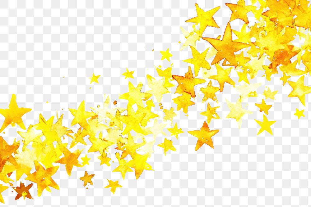 PNG Yellow stars backgrounds bright white background.