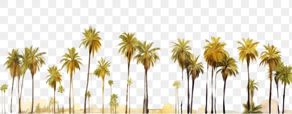 PNG Palm tree nature backgrounds panoramic.