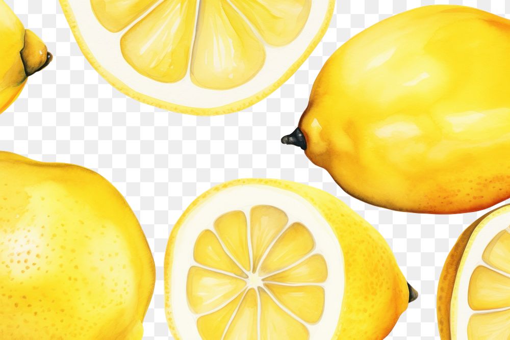 PNG Lemons backgrounds fruit plant.
