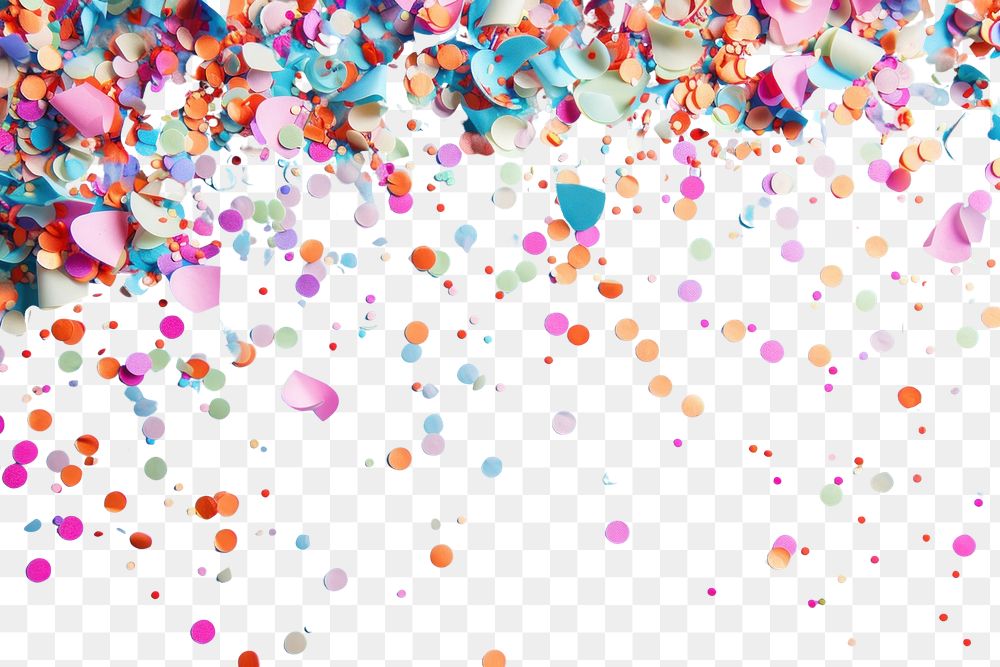 PNG  Confetti background backgrounds party petal.
