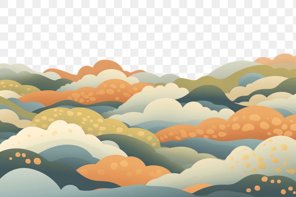 PNG  Cloud pattern outdoors graphics. AI generated Image by rawpixel.