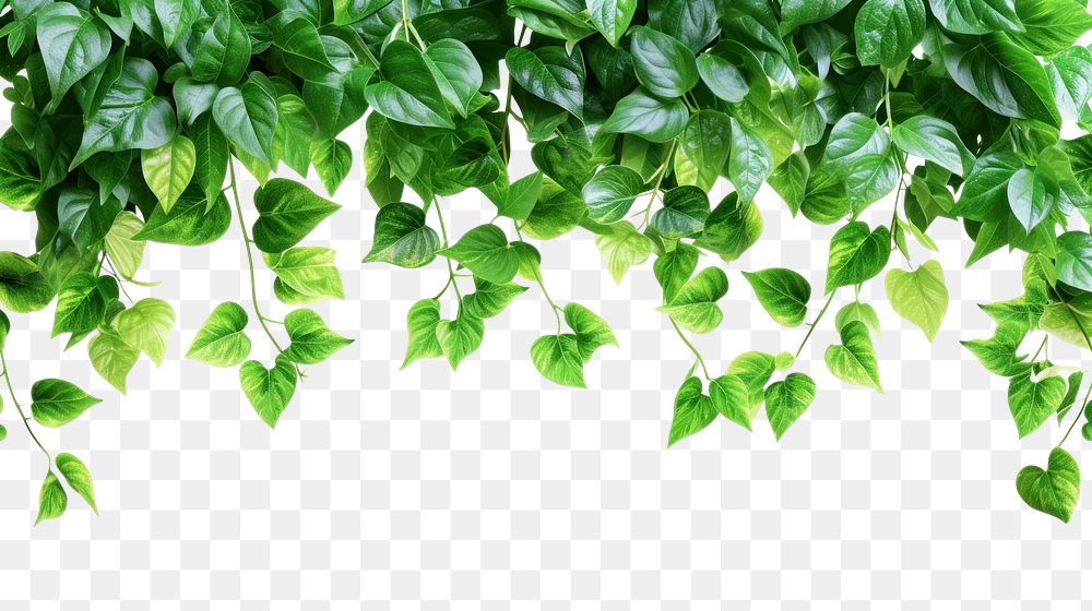 PNG Green leaves backgrounds plant leaf.