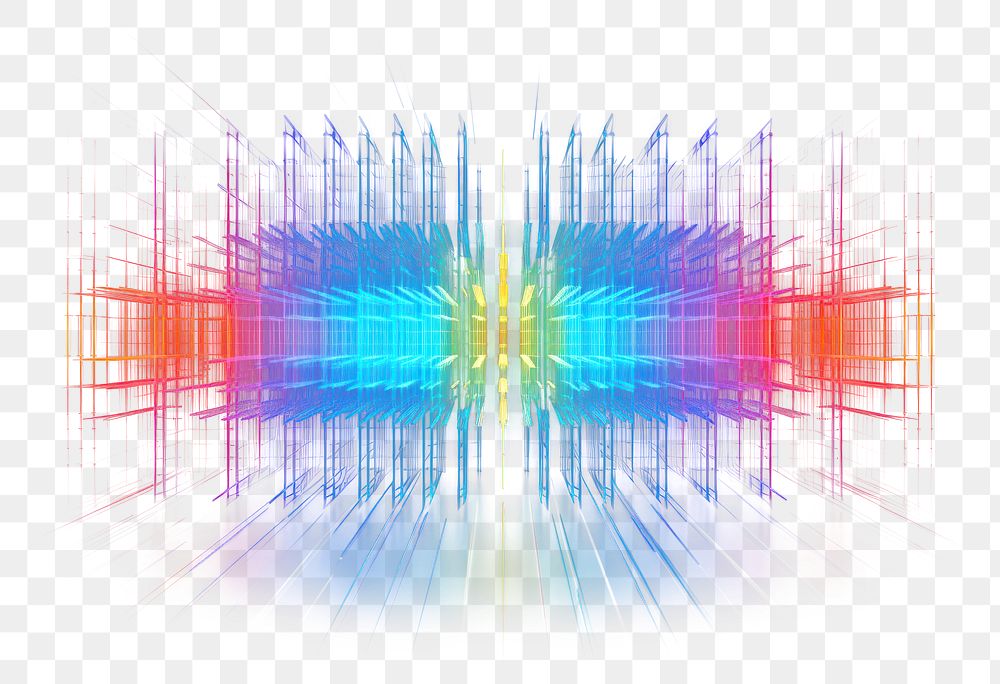 PNG Technology light effect colorful grid backgrounds.