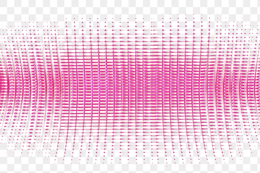 PNG Pink technology light effect halftone neon.