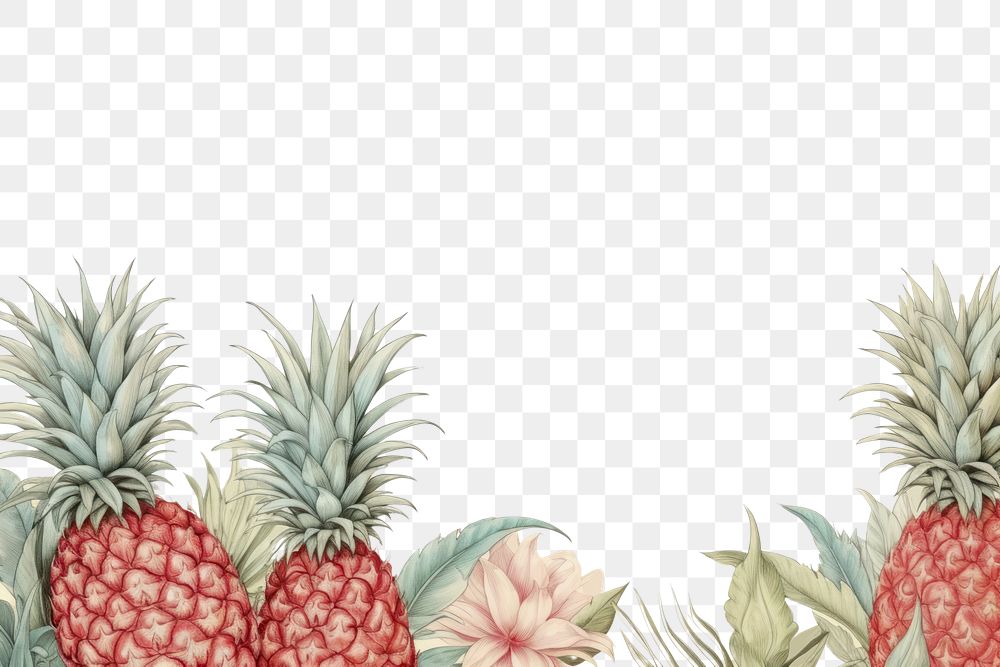 PNG  Pineapple backgrounds drawing sketch.