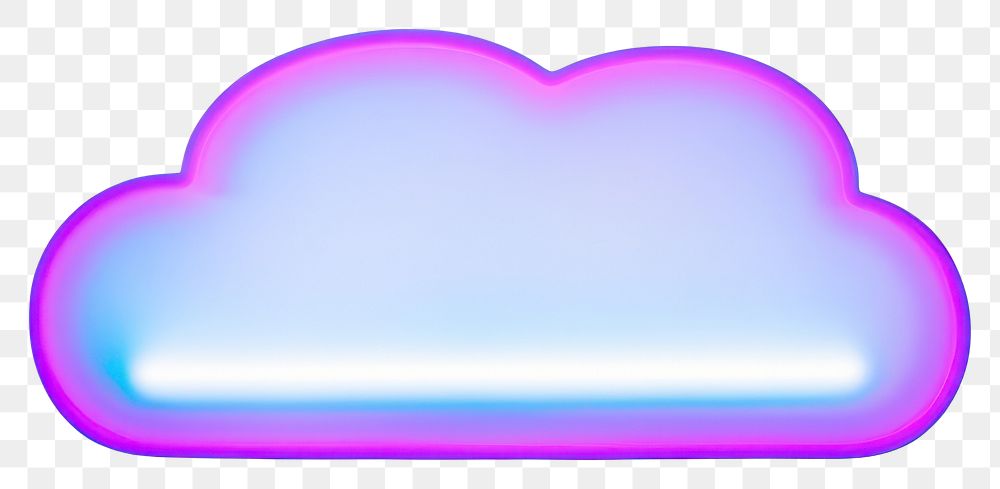 PNG  Surrealistic painting of neon cloud purple white background violet.