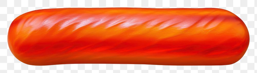 PNG  Surrealistic painting of sausage food white background bratwurst.