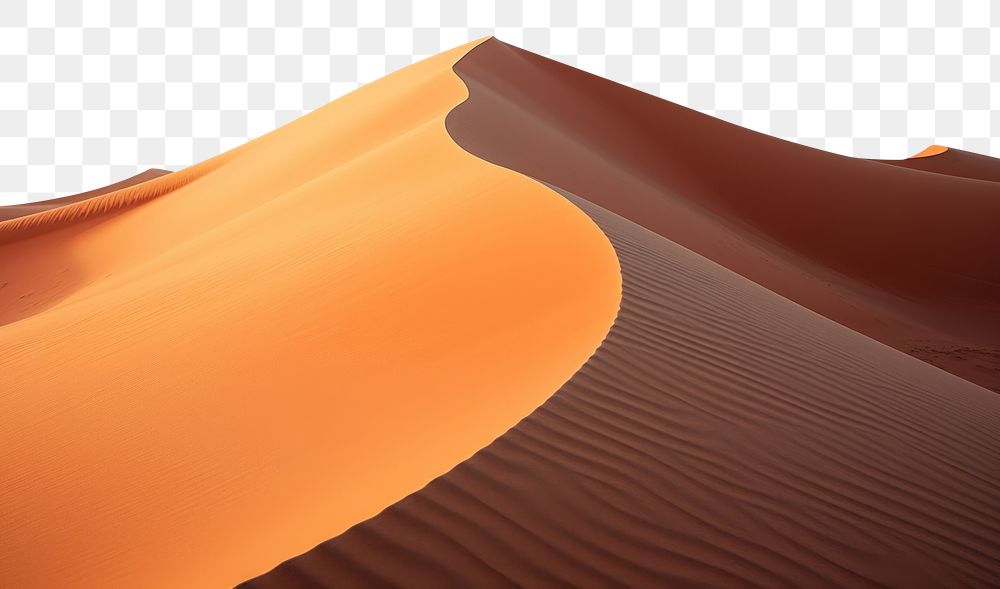 PNG Desert sand dune outdoors nature sky. AI generated Image by rawpixel.