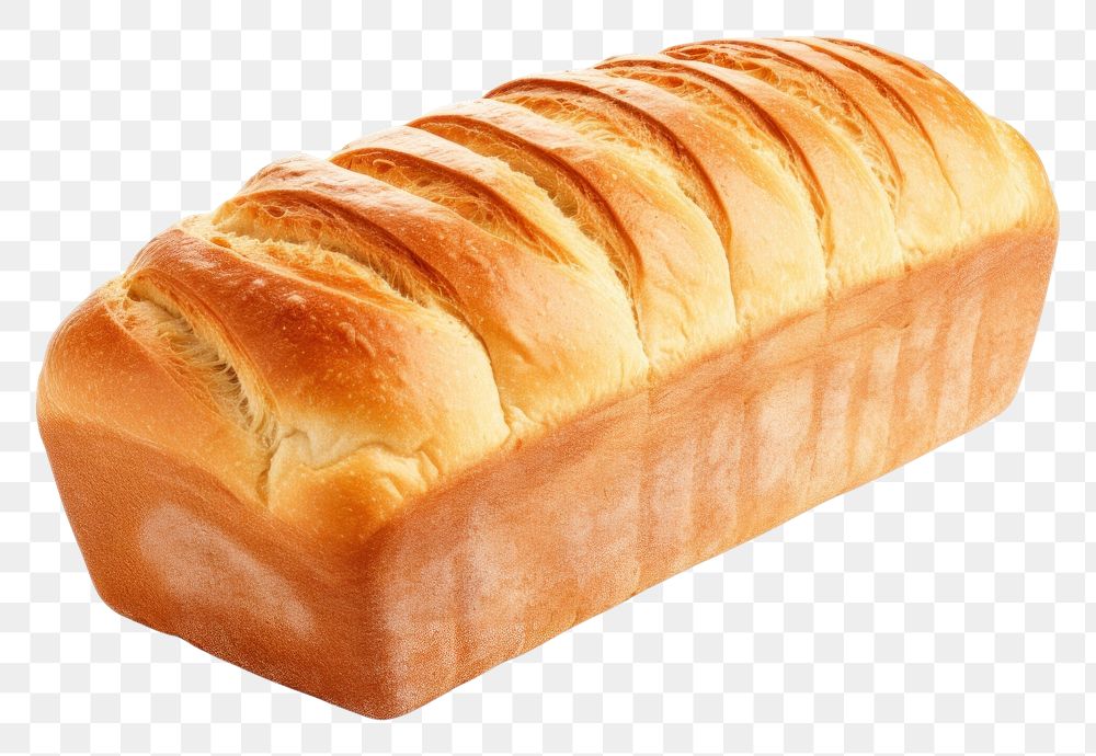 PNG Loaf of bread food white background viennoiserie.
