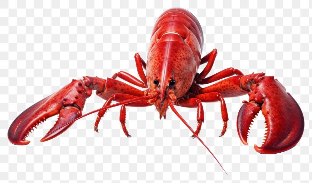 PNG  Lobster seafood animal white background. AI generated Image by rawpixel.