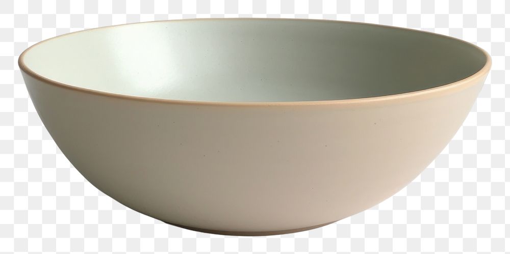 PNG A pastel color bowl porcelain simplicity tableware.