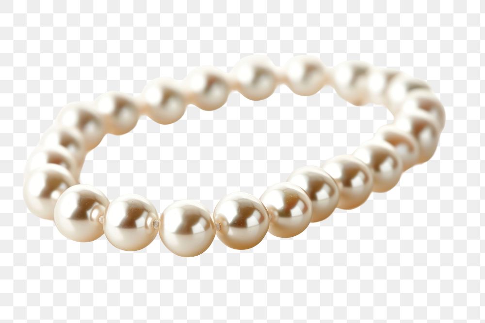 PNG Shiny pearl necklace bracelet jewelry shiny.