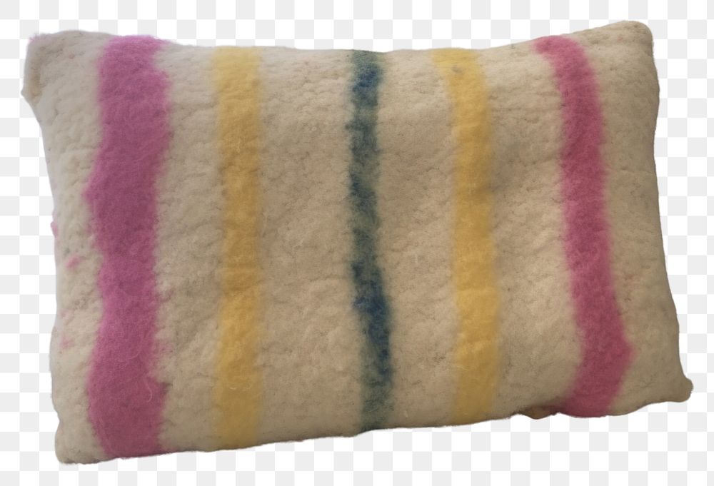 PNG Hand tufted punch needle pillow cushion clothing knitwear.