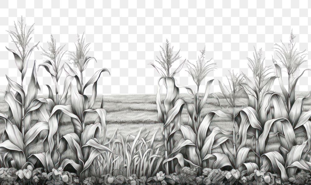 PNG Agriculture drawing sketch tranquility. AI generated Image by rawpixel.