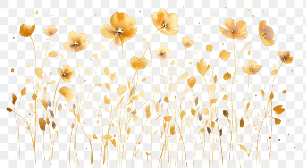 PNG  Flower meadow backgrounds pattern plant. AI generated Image by rawpixel.