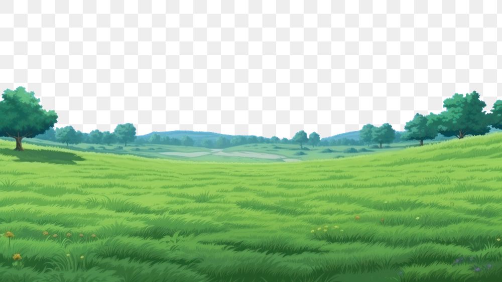 PNG Grassland grassland landscape backgrounds. AI generated Image by rawpixel.