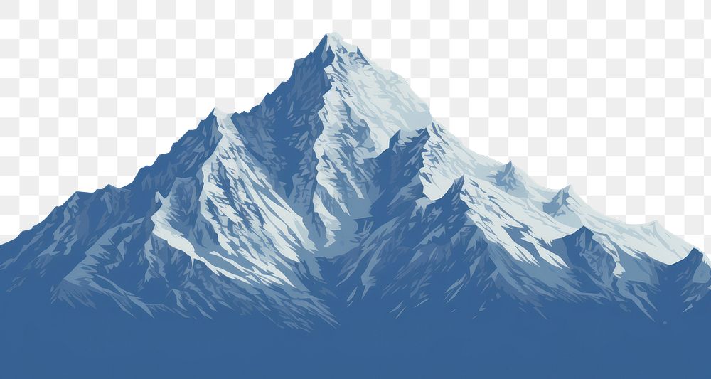 PNG Mountain landscape outdoors glacier. AI generated Image by rawpixel.