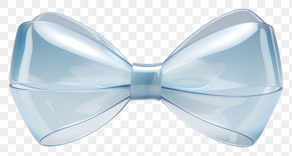 PNG  Bow transparent glass white background.